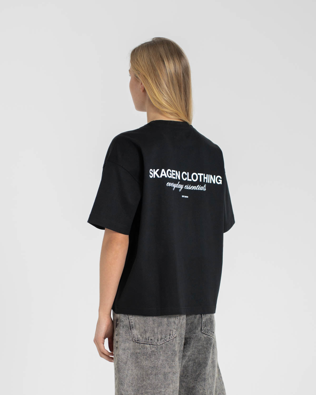 Everyday Essential T-Shirt Black dame